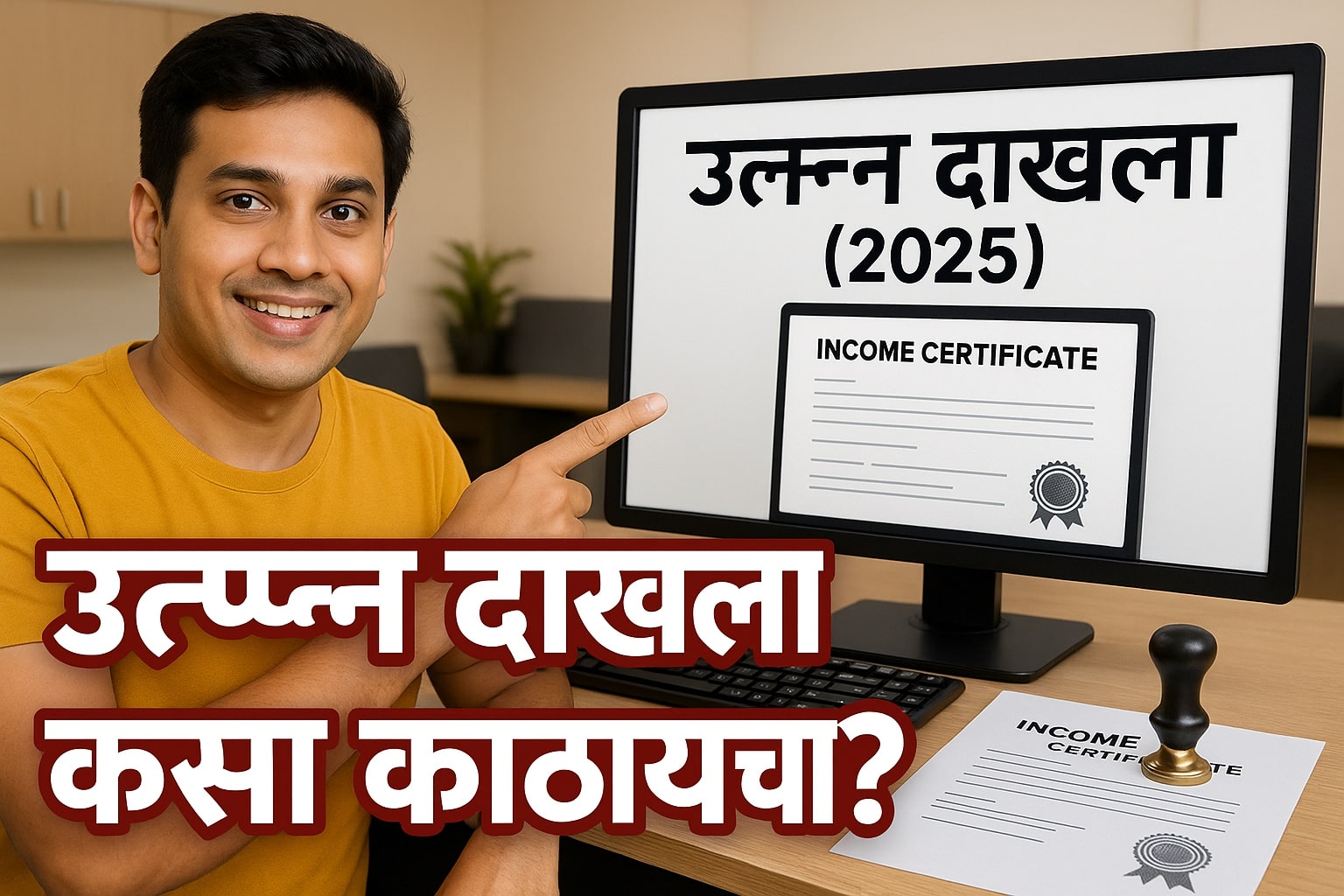 income certificate kase kadhayche sampurn mahiti